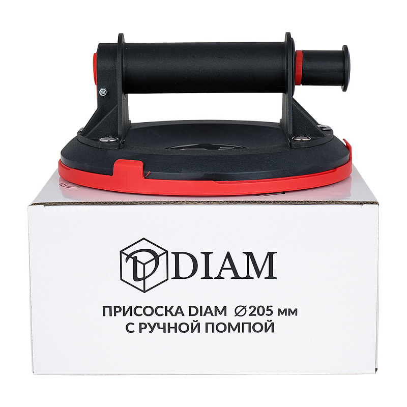 Присоска DIAM 205 мм с ручной помпой